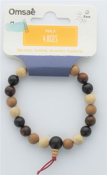 Bracelet Mala en Bois Mix 2