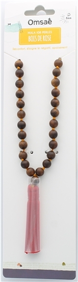 Mala en Bois de Rose 108 perles 2