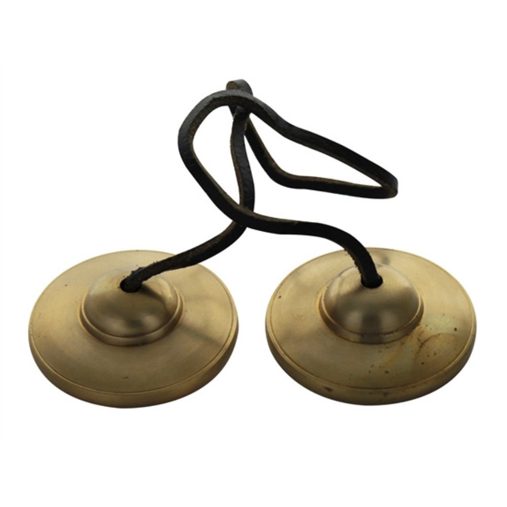 Cymbale Tibétaine en Bronze Grand Modèle 1