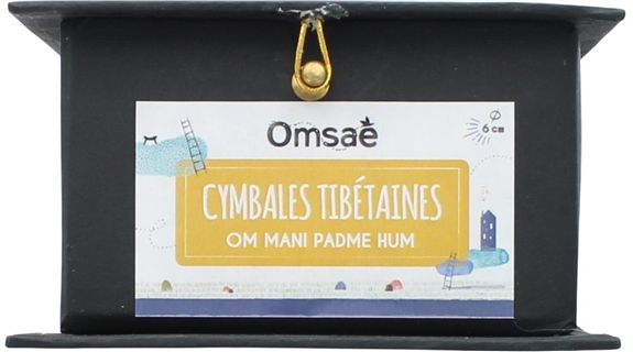 Cymbale Tibétaine en Bronze Grand Modèle 2