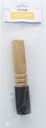 Bâton pour Bol Chantant en Bois et Cuir Noir 19 cm 2