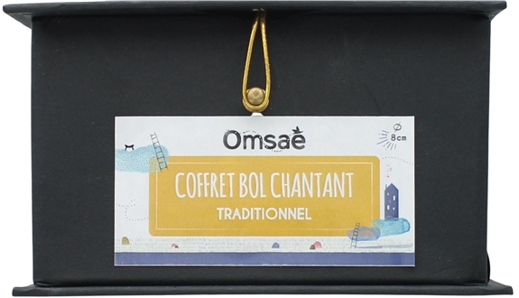 Coffret Bol Chantant Traditionnel Diamètre env. 8 cm 3