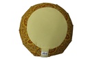 Zafu en Sarrasin Imprimé Mandala Jaune 2