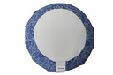 Zafu en Sarrasin Imprimé Mandala Bleu 2