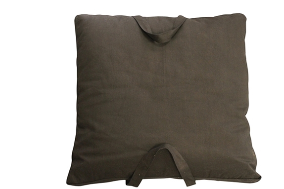Zabuton en Kapok Bio Noir 1