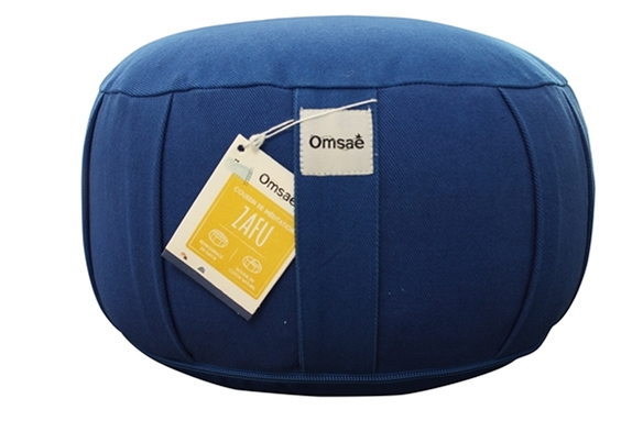 Zafu en Kapok Bio Bleu 3
