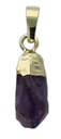 Pendentif en Améthyste Pointe Brute 1