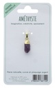 Pendentif en Améthyste Pointe Brute 2