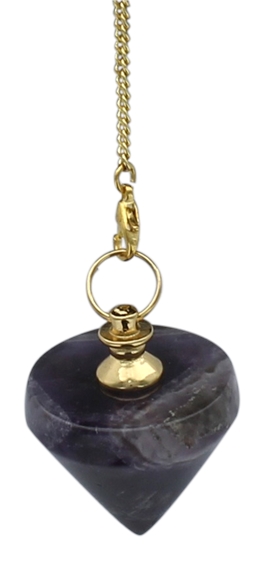 Pendule Toupie en Améthyste 1