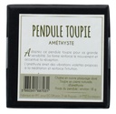 Pendule Toupie en Améthyste 2