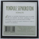 Pendule Sephoroton en Sodalite 2