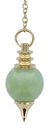 Pendule Sephoroton en Calcédoine Verte 1