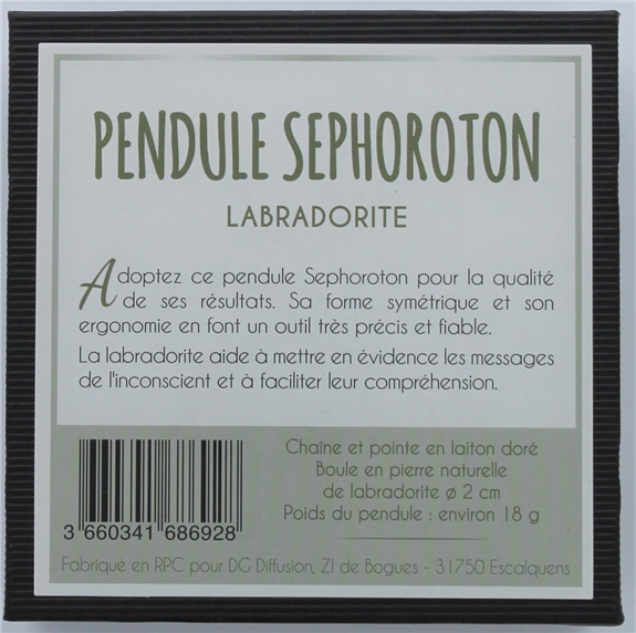 Pendule Sephoroton en Labradorite 2