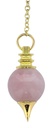Pendule Sephoroton en Quartz Rose 1