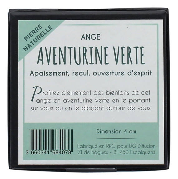 Ange Aventurine Verte 4 cm 2