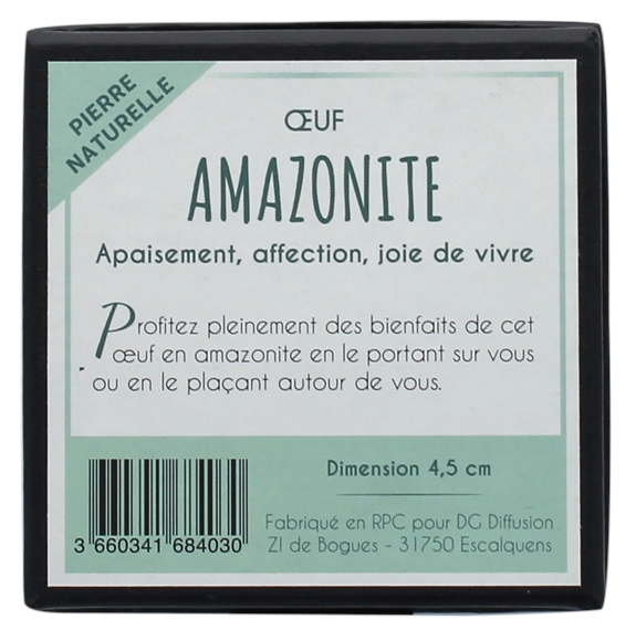 Oeuf Amazonite 4,5 cm 2