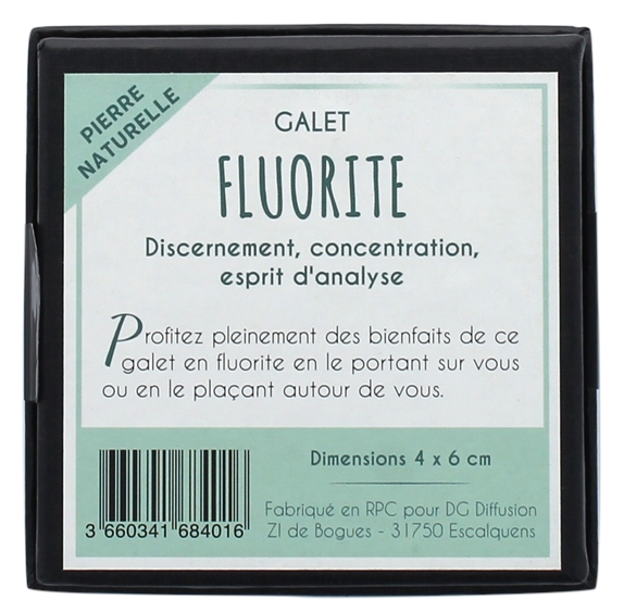 Galet Fluorite 4 à 6 cm 2