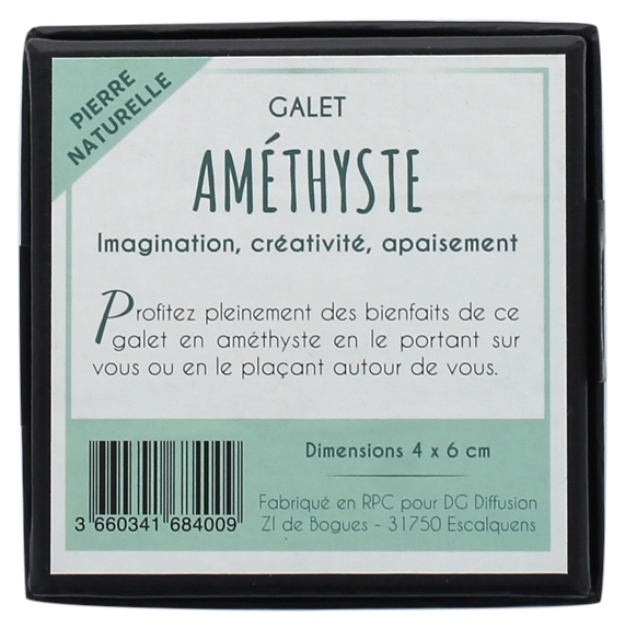Galet Améthyste 4 à 6 cm 2