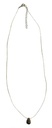 Collier Oeil de Tigre briolette Fil coton doré 1