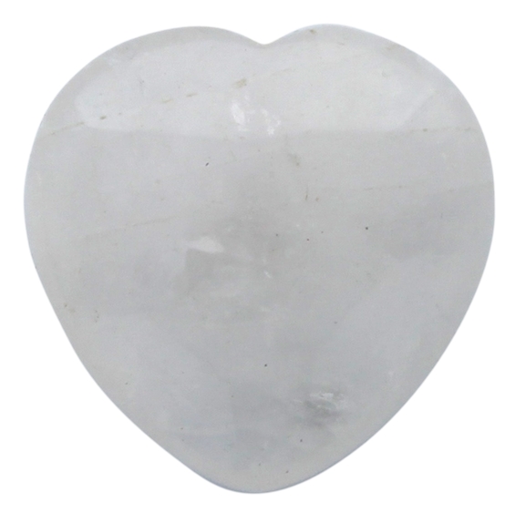 Coeur Cristal de Roche - 4,5 cm 1