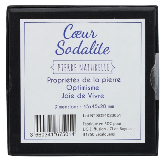 Coeur Sodalite - 4,5 cm 2