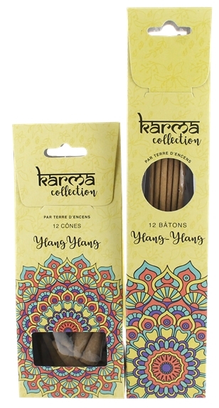 Encens Karma Collection Cônes Ylang Ylang 1