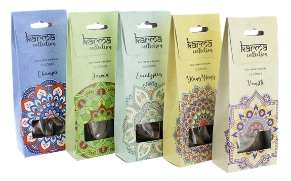 Encens Karma Collection Cônes Vanille 2