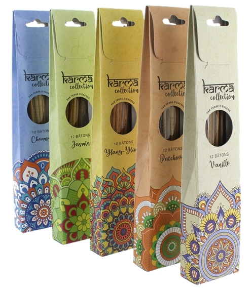 Encens Karma Collection Bâtonnets Patchouli 1