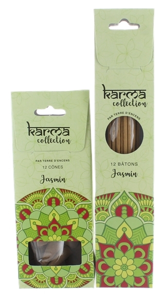 Encens Karma Collection Bâtonnets Jasmin 1