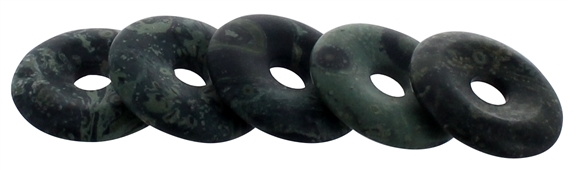 Pi Chinois Jaspe Kambaba semi poli 30 mm 1
