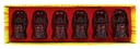 Bouddha Fortune - Résine Rouge 1