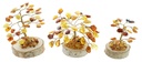 Arbre du Bonheur Ambre mixte 8 cm 45 pierres 1