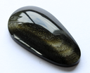 Cabochon Obsidienne dorée 1