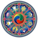 Autocollant attrape-soleil - Mandala 5 1