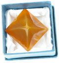 Pyramide Cornaline Chauffée - Pièce 30 mm 1