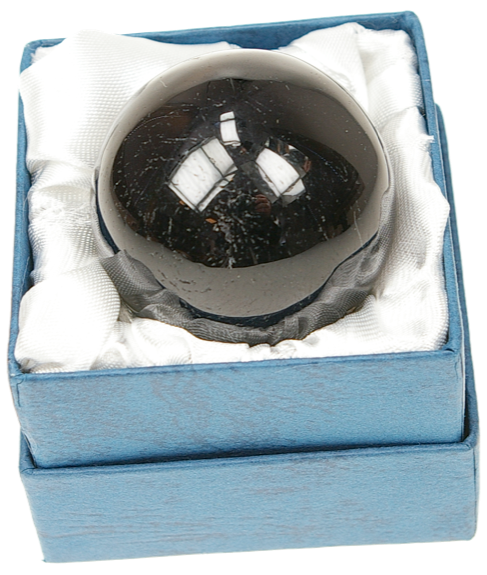 Sphère Tourmaline Noire - Pièce de 40 mm 1