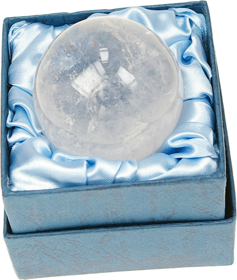 Sphère Cristal de Roche - Pièce de 40 mm 1
