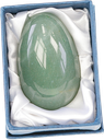 Oeuf Aventurine verte - Pièce de 30 x 45 mm 1
