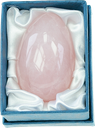 Oeuf Quartz rose - Pièce de 30 x 45 mm 1