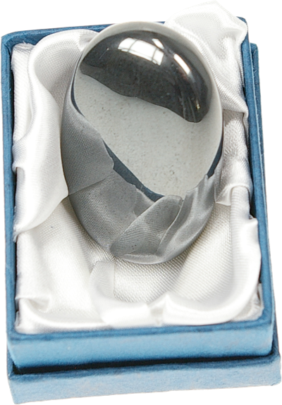 Galet Hématite - Pièce de 3 x 4.5 cm 1