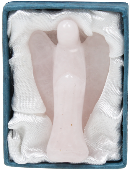 Ange Quartz Rose Moyen modèle 1