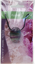 Collier Fluorite Pierre ovale percée Cordon noir 1