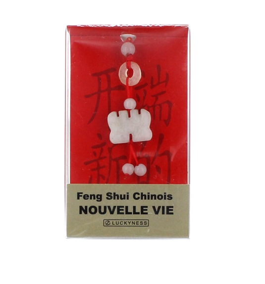 Porte-bonheur Feng-shui Calcédoine Nouveau départ 1