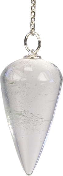 Pendule Goutte en Quartz Naturel 1