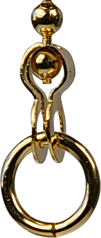 Pendule des Bâtisseurs - Laiton Doré - 15 Gr 2