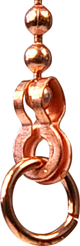 Pendule Luzi Cuivré 2