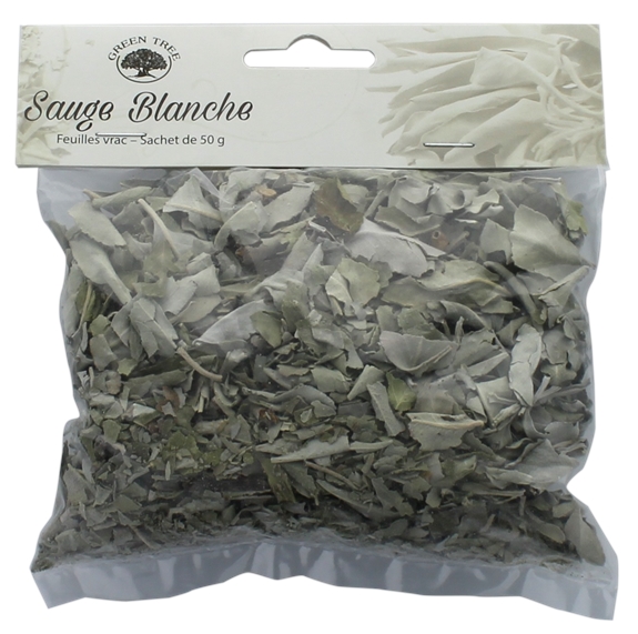 Sauge Blanche Green Tree Feuilles Sachet de 50 g 1