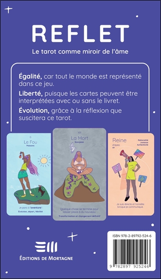Reflet - Le tarot miroir de l'âme - 78 cartes et un livret de référence - Coffret 2