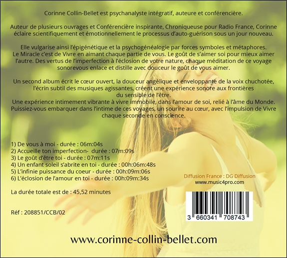 S'aimer jour après jour - Voyages méditatifs à vibrer - CD 1