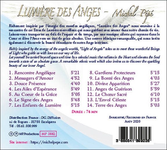 Lumière des Anges - CD 1